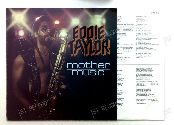 Eddie Taylor - Mother Music GER LP 1981 + Innerbag (VG+/VG+)
