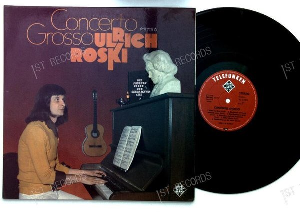 Ulrich Roski - Concerto Grosso GER LP 1973 FOC (VG+/VG+)