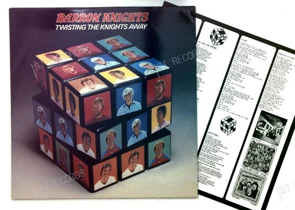 The Barron Knights - Twisting The Knights Away LP 1981 + Insert (VG+/VG+)