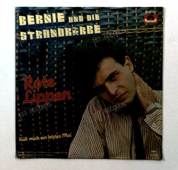 Bernie Und Die Strandkörbe - Rote Lippen GER 7in 1982 (NM/VG+)
