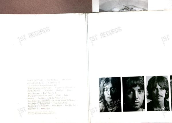 The Beatles - The Beatles GER 2LP 1968 FOC + Innerbag, Insert (VG+/VG-)