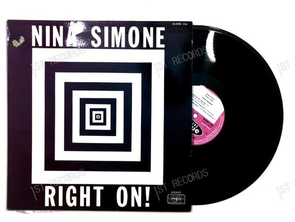 Nina Simone - Right On! FRA LP 1972 (VG+/VG)