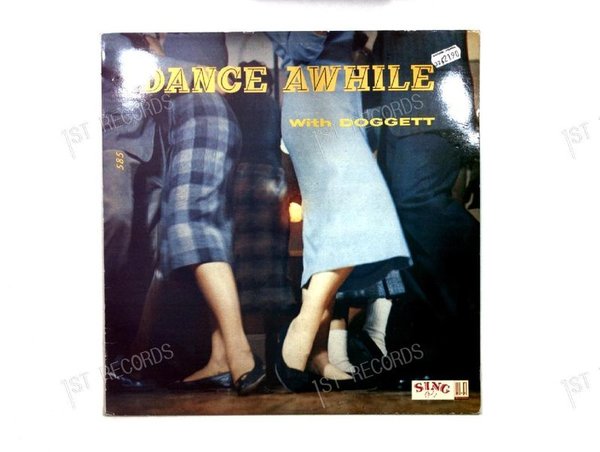 Bill Doggett - Dance Awhile With Doggett Europe LP 1988 (VG+/VG)