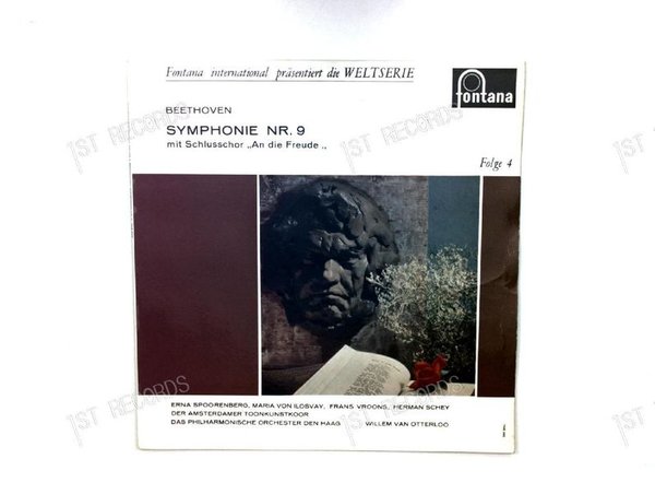 Beethoven - Symphonie Nr. 9 D-Moll Op. 125 NL LP (VG+/VG)