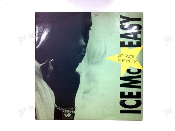 ICE Mc - Easy (Attack Remix) GER Maxi 1989 (VG/VG+)