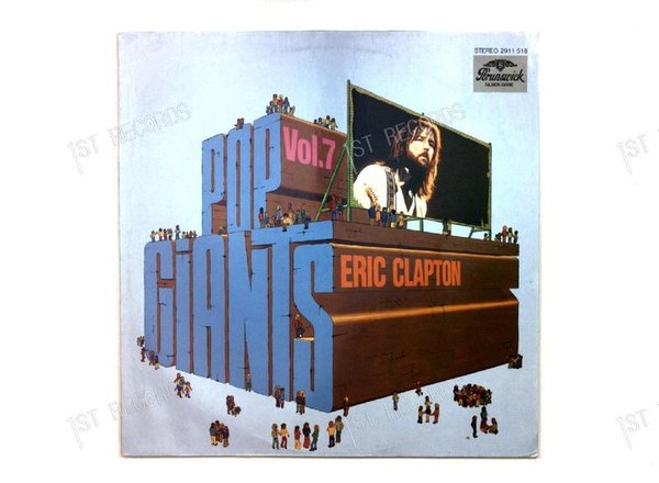 Eric Clapton - Pop Giants, Vol. 7 GER LP 1974 (VG+/VG+)