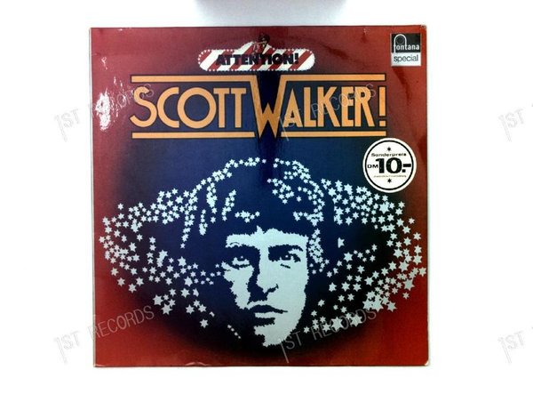 Scott Walker - Attention! Scott Walker! GER LP 1973 (VG+/VG+)