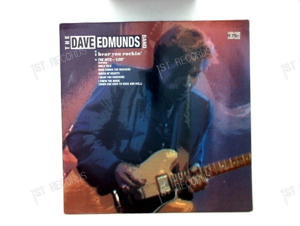 The Dave Edmunds Band - I Hear You Rockin' Europe LP 1987 (VG+/VG+)