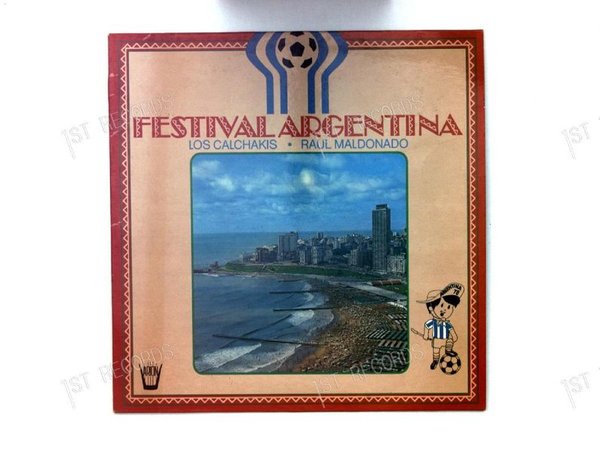 Los Calchakis, Raul Maldonado - Festival Argentina GER LP 1978 (VG+/VG+)