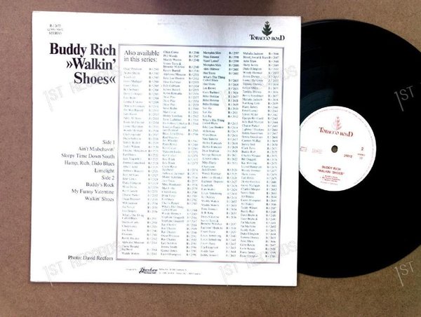Buddy Rich - Walkin' Shoes Switzerland LP (VG+/VG+)