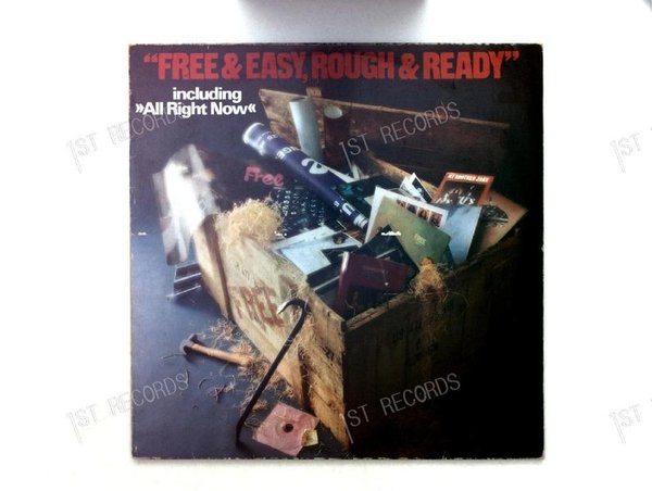 Free - Free & Easy, Rough & Ready GER LP 1976 (VG+/VG)