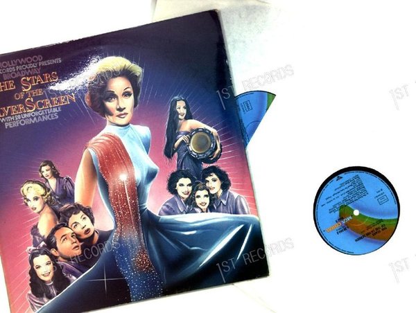 Various - The Stars Of The Silver Screen GER 2LP 1975 FOC + Insert (VG+/VG+)
