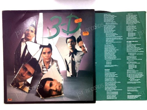 3-D - 3-D US LP 1980 + Innerbag (VG/VG)