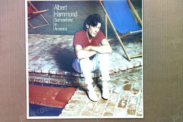 Albert Hammond - Somewhere In America NL LP 1982 (VG+/VG+)