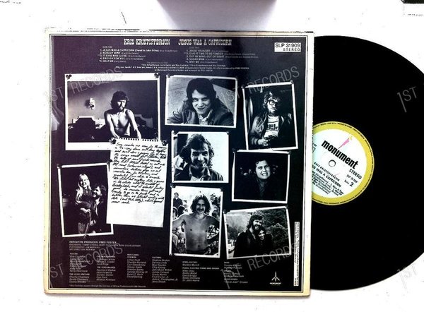 Kris Kristofferson - Jesus Was A Capricorn GER LP 1973 (VG+/VG+)