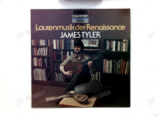 James Tyler - Lautenmusik Der Renaissance GER LP 1976 (VG/VG)