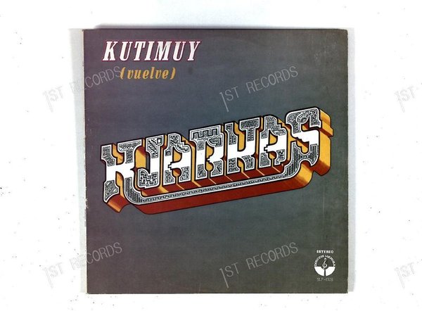 Los Kjarkas - Kutimuy (Vuelve) Bolivia LP 1979 (VG+/VG)