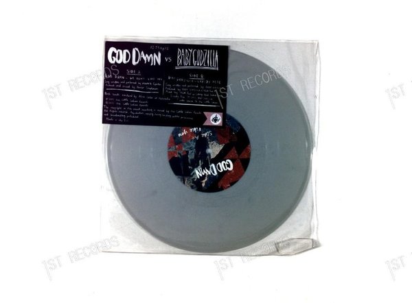 God Damn Vs BabyGodzilla-GodDamnvsBabyGodzilla UK,Europe&US10-inch-Maxi2015 (VG+/VG+)