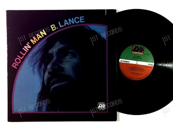 B.Lance - Rollin' Man US LP 1972 FOC (VG+/VG)