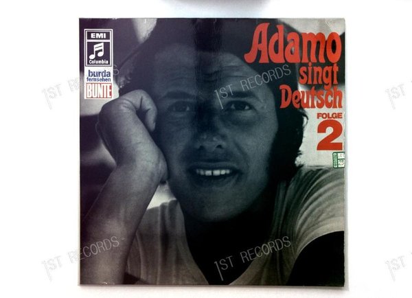 Adamo - Adamo Singt Deutsch Folge 2 GER LP FOC (NM/VG+)