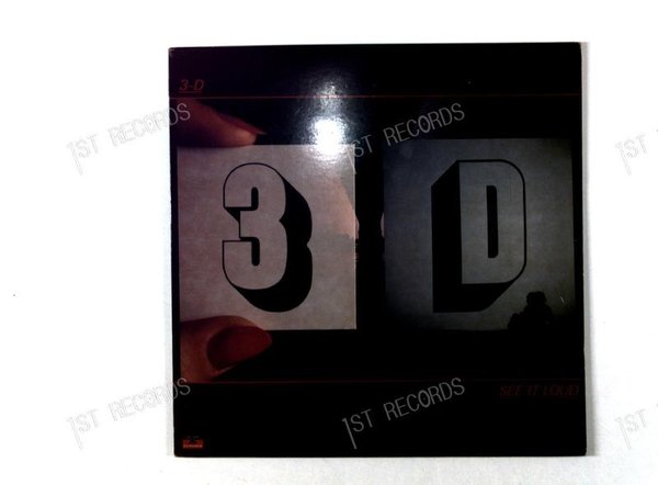 3-D - See It Loud US LP 1980 (VG+/VG+)