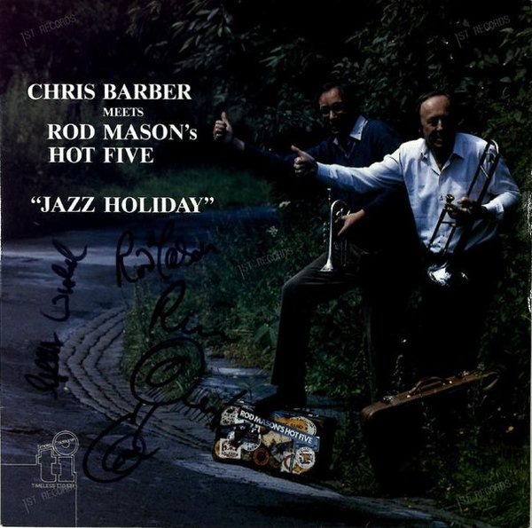 Chris Barber, Rod Mason - Jazz Holiday NL LP 1985 (VG+/VG+)