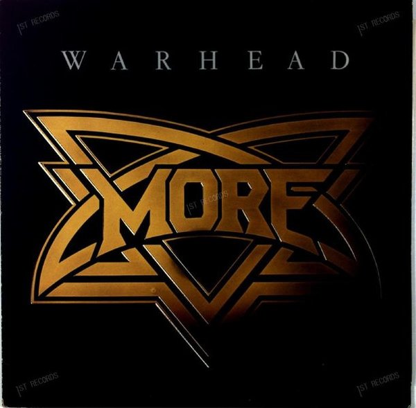 More - Warhead - Europe LP 1981 (VG+/VG+)