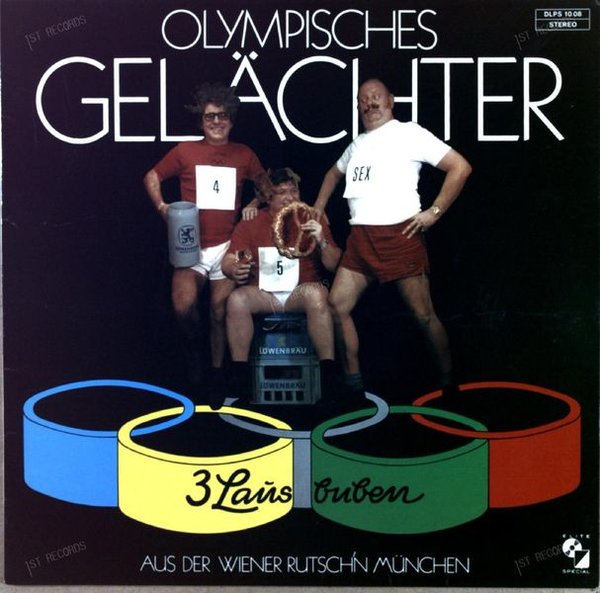 3 Lausbuben - Olympisches Gelächter LP (VG-/VG+) (VG-/VG+)