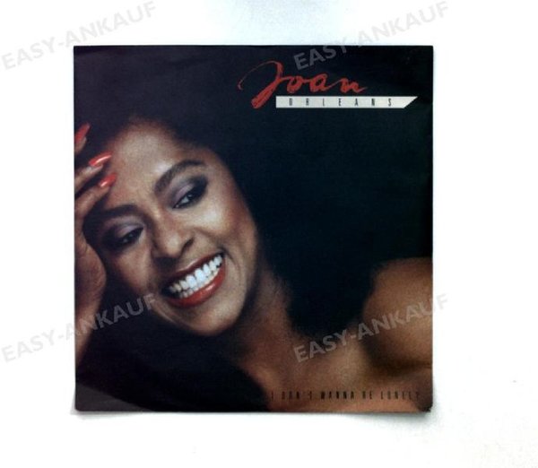 Joan Orleans - I Don`t Wanna Be Lonely GER 7in 1989 (VG+/VG+)