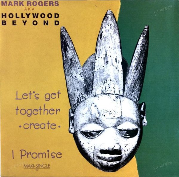 Mark Rogers AKA Hollywood Beyond - Let's Get Together Maxi 1989 (VG+/VG+) (VG+/VG+)