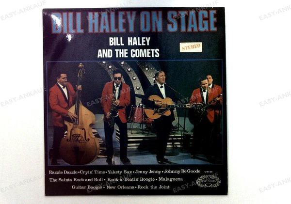 Bill Haley And The Comets - Bill Haley On Stage UK LP (VG+/VG)