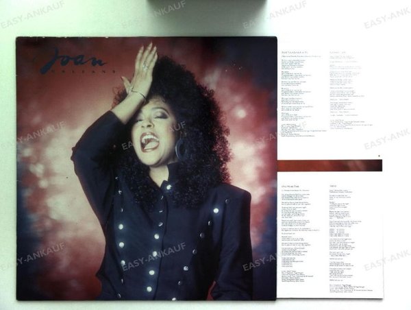 Joan Orleans - Joan Orleans GER LP 1987 + Innerbag (VG+/VG+)
