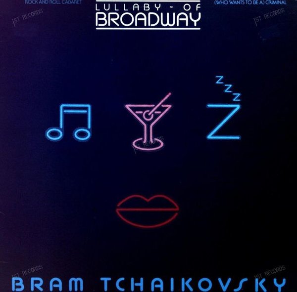 Bram Tchaikovsky - Lullaby Of Broadway Maxi 1979 (VG+/VG) (VG+/VG)