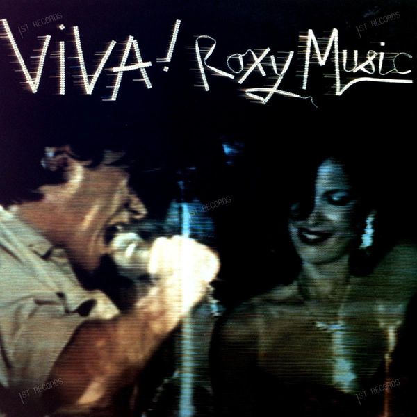 Roxy Music - Viva! Roxy Music (The Live Roxy Music Album) Ireland LP 1976 (VG+/VG+)