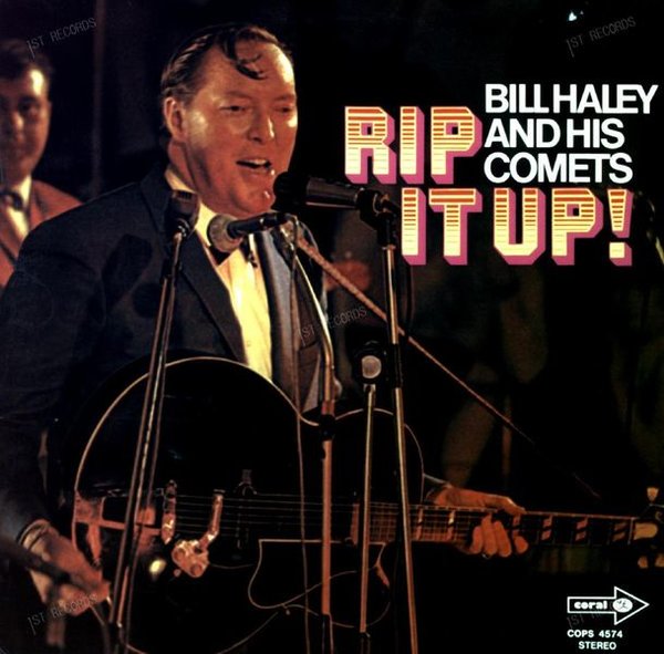 Bill Haley And His Comets - Rip It Up! LP 1968 (VG/VG+) (VG/VG+)