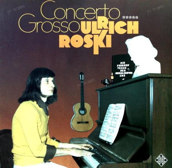 Ulrich Roski - Concerto Grosso - GER LP 1973 FOC (VG+/VG+) (VG+/VG+)