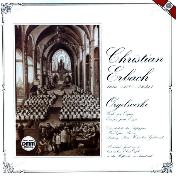 Reinhard Jaud - Christian Erbach Orgelwerke LP 1985 (VG+/VG+) (VG+/VG+)
