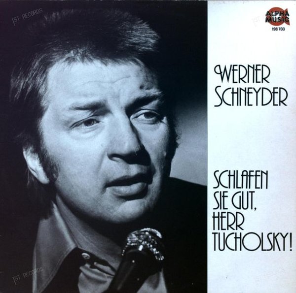 Werner Schneyder - Schlafen Sie Gut, Herr Tucholsky! AUT LP 1982 (VG+/VG+)