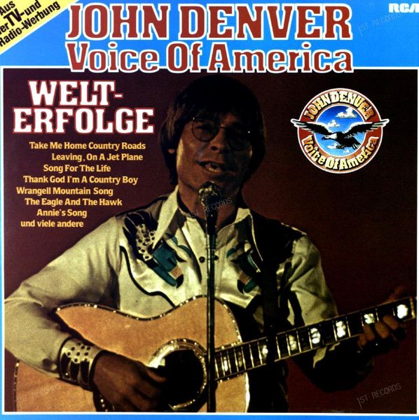 John Denver - Voice Of America - Welterfolge GER LP 1980 (VG+/VG+) (VG+/VG+)