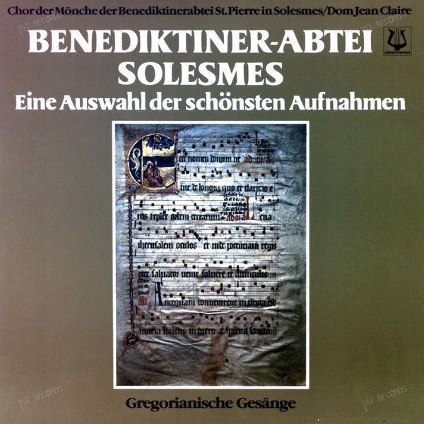 Chor Der Mönche Benediktinerabtei - Gregorianische Gesänge GER LP 84+Insert (VG+/VG+)
