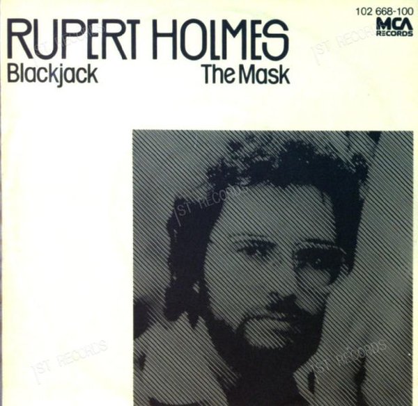 Rupert Holmes - Blackjack / The Mask GER 7in 1980 (VG+/VG+) (VG+/VG+)