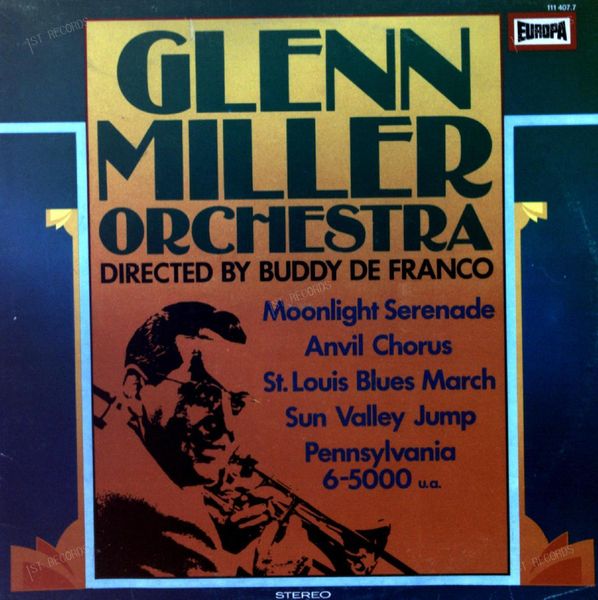 The Glenn Miller Orchestra Directed By Buddy De Franco LP 1979 (VG+/VG)