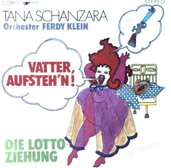 Tana Schanzara & Orchester Ferdy Klein - Vatter, Aufsteh'n GER 7in 1970 (VG+/VG)