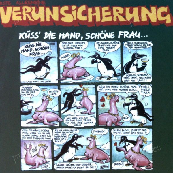 Erste Allgemeine Verunsicherung - Küss Die Hand, Schöne F. Austria 7in 1987 (VG+/VG+)