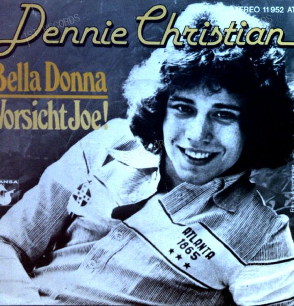 Dennie Christian - Bella Donna 7in 1978 (VG/VG) (VG/VG)