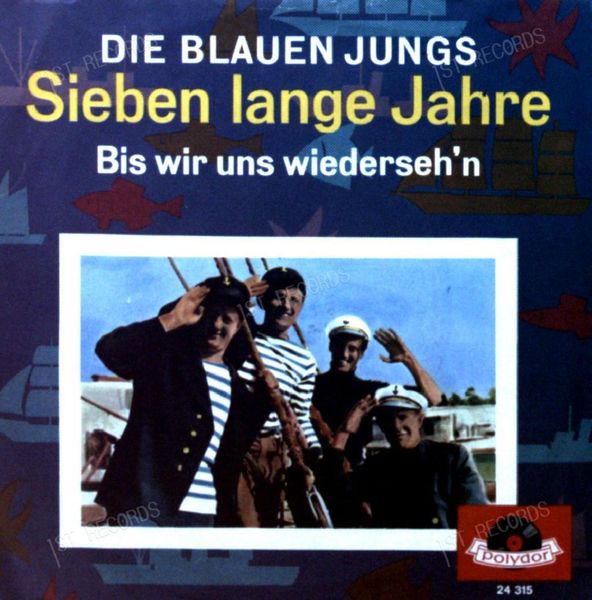 Die Blauen Jungs - Sieben Lange Jahre 7in 1960 (VG/VG) (VG/VG)