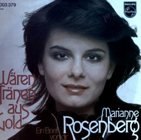 Marianne Rosenberg - Wären Tränen Aus Gold GER 7in 1974 (VG+/VG+) (VG+/VG+)