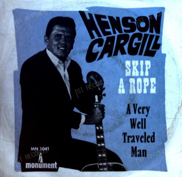 Henson Cargill - Skip A Rope / A Very Well Traveled Man GER 7in 1967 (VG/VG)