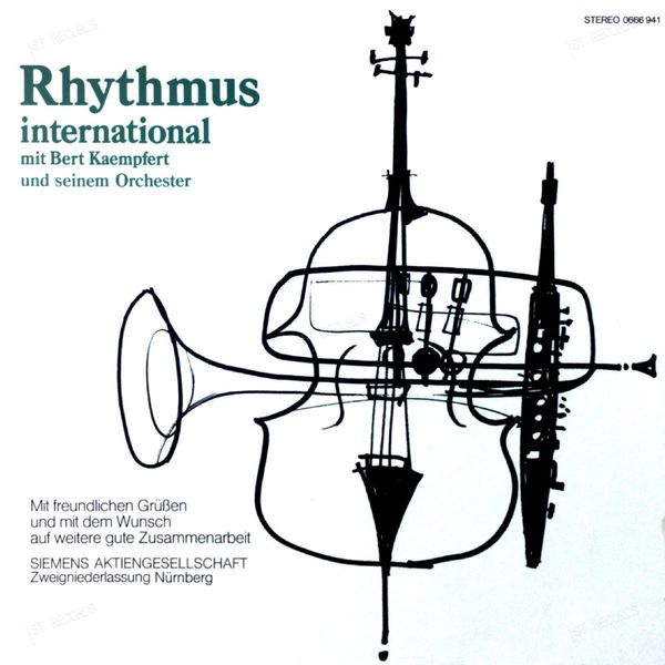 Bert Kaempfert und sein Orchester - Rhythmus International GER LP 1977 FOC (VG+/VG)