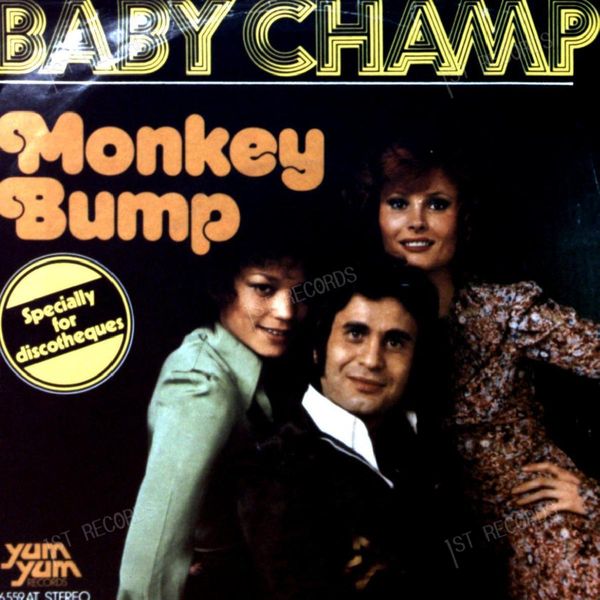 Baby Champ - Monkey Bump GER 7in 1976 (VG/VG) (VG/VG)